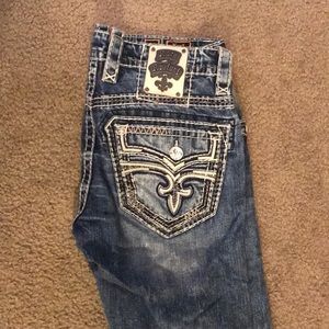 Men Rock Revival Jeans